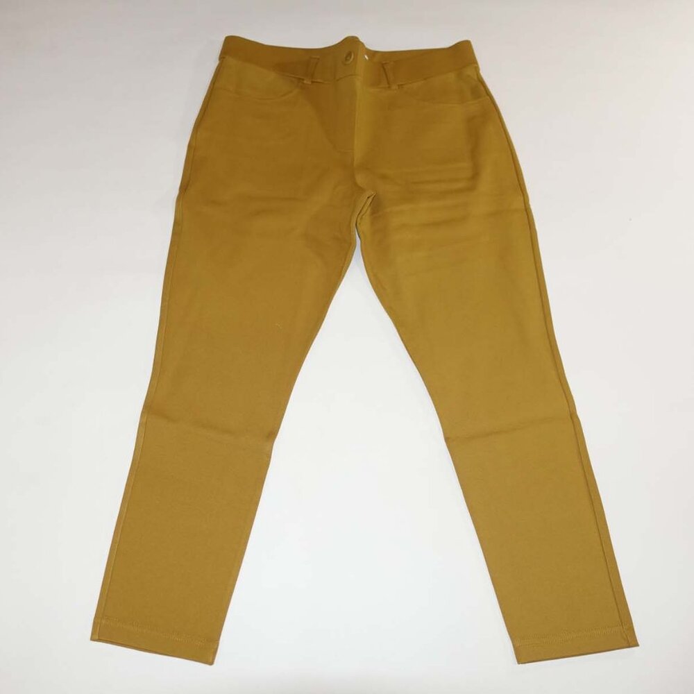 Betabrand Women's 7 Pocket Skinny Dress Yoga Pants XL Petite NWT Cedar Glow XLP